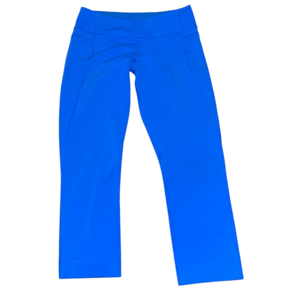 Lululemon Align  Bright Blue Cropped Yoga Leggings size 4